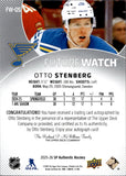 2025-26 Otto Stenberg Upper Deck SP Authentic FUTURE WATCH AUTOGRAPH 589/999 ROOKIE RC AUTO #FW-OS St. Louis Blues