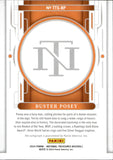 2024 Buster Posey Panini National Treasures TIMELESS TALENTS AUTOGRAPH 7/25 AUTO #TTS-BP San Francisco Giants