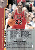 1998-99 Michael Jordan Topps Finest WITH PROTECTIVE COATING #81 Chicago Bulls