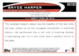 2012 Bryce Harper Topps UPDATE ROOKIE RC #US183 Washington Nationals 3