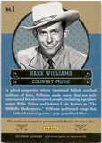 2014 Hank Williams Panini Golden Age LEGENDS OF MUSIC AUTHENTIC SHIRT RELIC #1 Country Music Legend