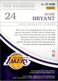 2016-17 Kobe Bryant Panini Immaculate Collection THE STANDARD GAME-WORN JERSEY 72/99 #ST-KOB Los Angeles Lakers