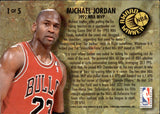 1992-93 Michael Jordan Fleer Ultra NBA AWARD WINNER #1 Chicago Bulls 1
