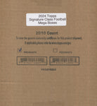 2024 Topps Signature Class Football Mega, 20 Box Case