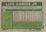 2026 Luis Garcia Jr. Topps Heritage CHROME BLACK REFRACTOR 77/77 #43 Washington Nationals