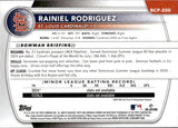 2025 Rainiel Rodriguez Bowman Chrome Prospects 1ST BOWMAN MINI DIAMOND REFRACTOR #BCP-200 St. Louis Cardinals 3