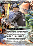 2024 George Lombard Jr. Leaf Electrum RED FOIL AUTOGRAPH 2/3 AUTO #BA-GLJ New York Yankees