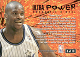 1994-95 Shaquille O'Neal Fleer Ultra ULTRA POWER #8 Orlando Magic