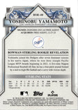 2024 Yoshinobu Yamamoto Bowman Sterling ROOKIE RC #BSR-40 Los Angeles Dodgers 6