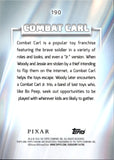 2026 Combat Carl Topps Chrome PIXAR GREEN WAVE REFRACTOR 90/99 #190 TOY STORY