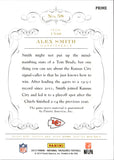 2013 Alex Smith Panini National Treasures CENTURY MATERIALS 1/10 GAME-WORN JERSEY PATCH #58 Kansas City Chiefs