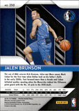 2018-19 Jalen Brunson Panini Prizm ROOKIE RC #250 Dallas Mavericks 2