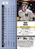 2025 Ben Rice Topps Cosmic Chrome ROOKIE RC #174 New York Yankees 2