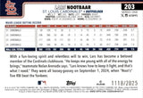 2025 Lars Nootbaar Topps SERIES ONE GOLD 1118/2025 #203 St. Louis Cardinals