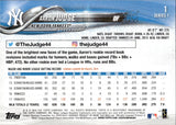 2018 Aaron Judge Topps SERIES ONE FUTURE STARS #1 New York Yankees 3