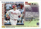 2025 Jim Thome Topps UPDATE BLEACHER REACHERS GOLD 27/50 #BR-14 Philadelphia Phillies
