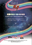 2025 Emeka Egbuka Topps Finest ROOKIE AUTOGRAPH RC AUTO #RFA-EE Tampa Bay Buccaneers