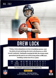 2019 Drew Lock Panini Prestige XTRA POINTS ROOKIE AUTOGRAPH RC AUTO #202 Denver Broncos