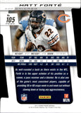 2013 Matt Forte Panini Prizm ORANGE DIE-CUT PRIZM 33/50 #105 Chicago Bears
