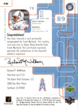1999 Frank Wycheck Upper Deck SP Signature Edition AUTOGRAPH AUTO #FW Houston Oilers