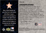 2007 Nolan Ryan Upper Deck UD Premier PREMIER REMNANTS 4 24/68 GAME-USED JERSEY #PR4-NR Houston Astros
