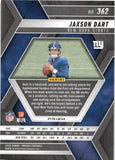 2025 Jaxson Dart Panini Mosaic MOSAIC PRIZM ROOKIE RC #362 New York Giants