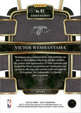 2023-24 Victor Wembanyama Panini Select CONCOURSE BLUE ROOKIE RC #87 San Antonio Spurs 7