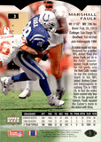1994 Marshall Faulk Upper Deck SP PREMIER PROSPECTS DIE-CUT ROOKIE RC #3 Indianapolis Colts