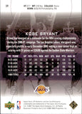 2000-01 Kobe Bryant Upper Deck SP Authentic #39 Los Angeles Lakers