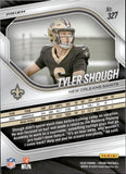 2025 Tyler Shough Panini Prizm SILVER PRIZM RC #327 New Orleans Saints 1
