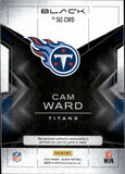 2025 Cam Ward Panini Black SIZEABLE MEMORABILIA ROOKIE 169/199 JERSEY RC #SIZ-CWD Tennessee Titans