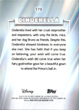 2026 Cinderella Topps Chrome Disney AQUA REFRACTOR 177/199 #179 CINDERELLA