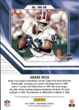2023 Andre Reed Panini Contenders INK AUTOGRAPH 36/99 AUTO #INK-AR Buffalo Bills