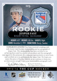 2013-14 Jesper Fast Upper Deck The Cup ROOKIE PATCH AUTOGRAPH RC AUTO 116/249 #103 New York Rangers
