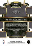 2023-24 Victor Wembanyama Panini Select CONCOURSE BLUE ROOKIE RC #87 San Antonio Spurs 3
