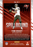 2021 Tom Brady Panini Donruss Elite SPELLBOUND "Y" #S-Y Tampa Bay Buccaneers