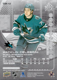 2024-25 Macklin Celebrini Upper Deck EXTENDED SERIES TRIPLE DIMENSIONS REFLECTIONS ROOKIE RC #TDR-12 San Jose Sharks 1