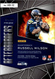 2019 Russell Wilson Panini Spectra AFTERBURNERS NEON BLUE PRIZM JERSEY 94/99 #AB-12 Seattle Seahawks