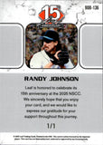 2025 Randy Johnson Leaf 15TH ANNIVERSARY NSCC 1990 LAVA GOLD 1/1 #90B-136 Arizona Diamondbacks