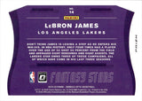 2019-20 LeBron James Panini Donruss Optic FANTASY STARS PRIZM #14 Los Angeles Lakers