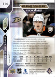 2021-22 Jamie Drysdale Upper Deck Premier ROOKIE PATCH 40/49 RC #114 Anaheim Ducks