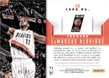 2012-13 LaMarcus Aldridge Panini Limited MASTERFUL MARKS AUTOGRAPH 48/49 AUTO #12 Portland Trail Blazers