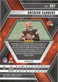 2025 Shedeur Sanders Panini Mosaic RED & WHITE STRIPE PRIZM ROOKIE RC #302 Cleveland Browns