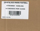 2025 Panini Absolute Football Hobby, 12 Box Case