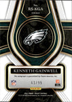 2021 Kenneth Gainwell Panini Select SILVER PRIZM ROOKIE SIGNATURES AUTOGRAPH AUTO RC 61/99 #RS-KGA Philadelphia Eagles