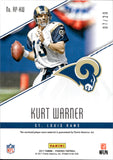 2017 Kurt Warner Panini Phoenix RETIRED PATCHES 7/20 #RP-KW St. Louis Rams