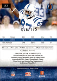 2007 Reggie Wayne Donruss Gridiron Gear GAME-USED JERSEY 76/175 #82 Indianapolis Colts