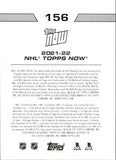 2021-22 Nathan Walker Topps NOW MINI 1ST AUSTRALIAN TO GENERATE HAT TRICK #156 St. Louis Blues