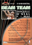 2007-08 Shaquille O'Neal Topps Stadium Club BEAM TEAM RETRO JERSEY RELIC #BTR-SO Miami Heat