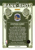 2023-24 Stephen Curry Panini Mosaic BANK SHOT MOSAIC PRIZM #4 Golden State Warriors